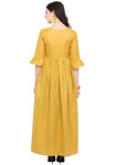 Designer Mart Cotton Maxi Gown Dress - Designer mart