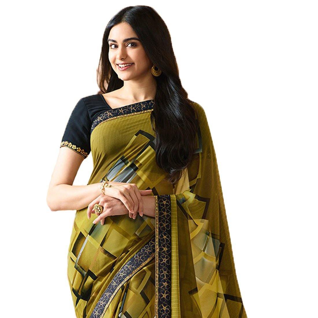 Half Silk Jamdani Saree With Blouse Piece For Women - Black - MT2616