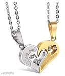 Stainless Steel I Love You Pendant - Designer mart