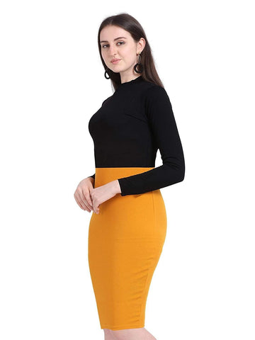 Buy Popwings Women Black & White Sleeveless Printed Knee Length Bodycon  Dress Online at Best Prices in India - JioMart.